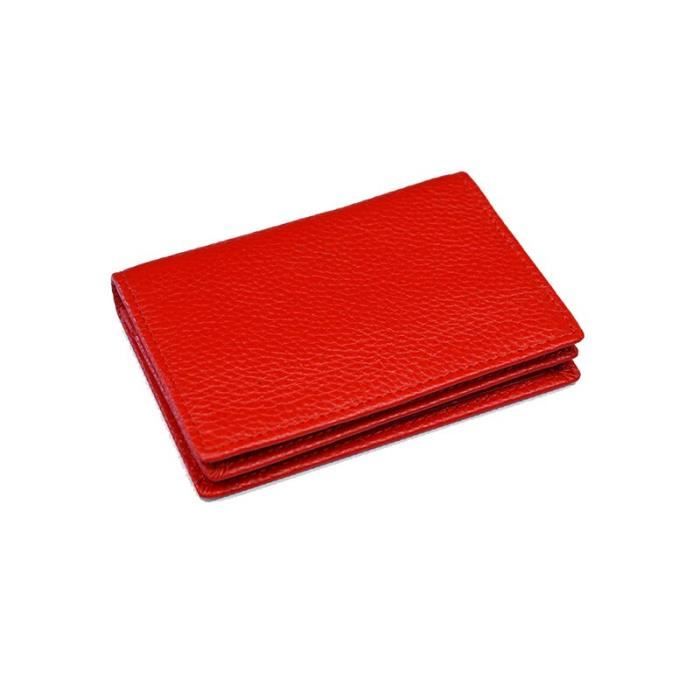 Porte-cartes De Crédit En Cuir Véritable Brunhide - Couleur Magenta - Neuf Dans Sa Boîte - Plusieurs Compartiments