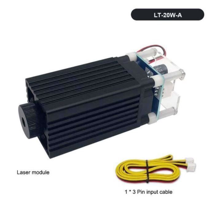 GTY08961-PIECE DETACHEE MACHINE OUTIL,LASER ARBRE 7.5W 20W Gravure ...