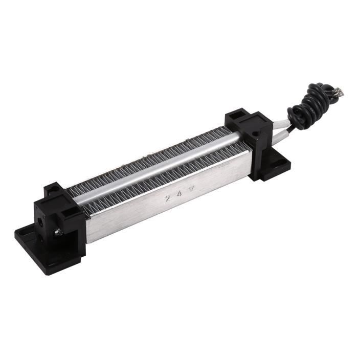 Plaque Chauffante PTC 12V Pour Incubateur - Aluminium, Céramique, Thermostat, 8.2x2.1 Cm