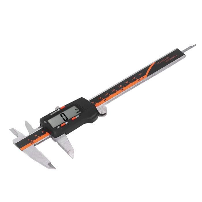 Instrument Mesure Mécanique Auto Pied à Coulisse Numérique 0-150mm IP54 - Précision 0,03mm Pour Disques Frein Outil Mesure Précision 0.03mm Instrument Mesure Mécanique Auto Pied à Coulisse Numérique 0-150mm IP54 - Précision 0,03mm Pour Disques Frein Outil Mesure Précision 0.03mm