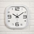 1 pc 12 pouces horloge murale carré mode en plastique simples horloges suspendues décoration moderne  OUTDOOR WATCH - MARINE WATCH-1