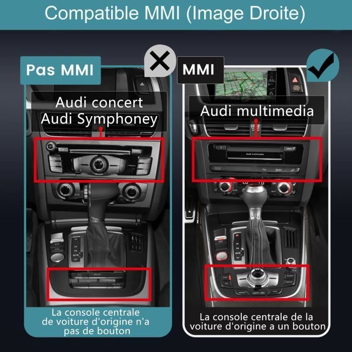 AWESAFE Android Autoradio Pour Audi Q5 Avec écran Tactile De 10.25