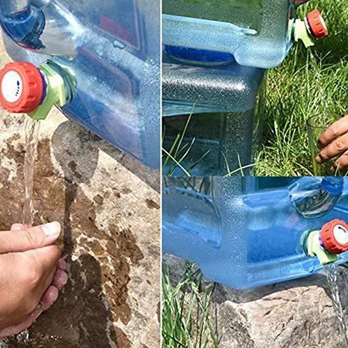 Jerrican alimentaire 20L pour eau propre avec robinet camping-car