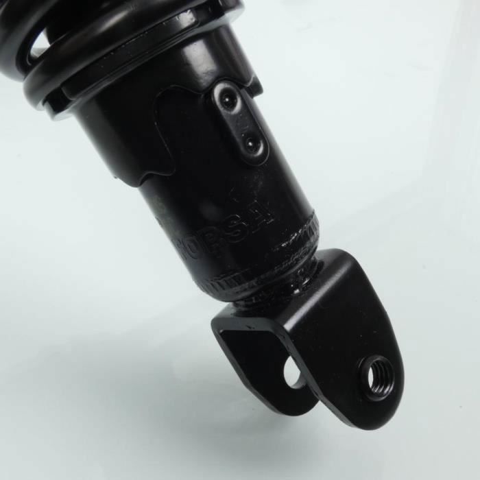 Amortisseur Arrière Forsa Pour Scooter Peugeot Kisbee 50 2T 2010-2020 - Noir - Entre Axes 304 Mm - Non Réglable
