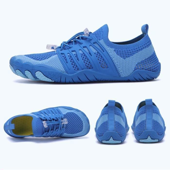 RUOMU Chaussures Aquatiques Séchage Rapide Antidérapantes - Légères Pour Plage, Surf, Homme Et Femme
