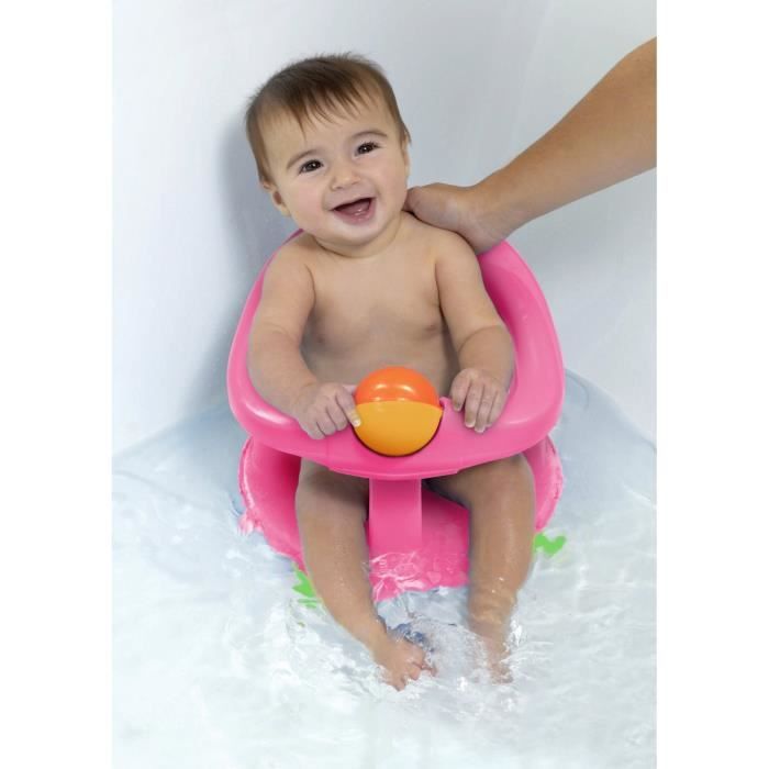 Siège De Bain Bébé Yajimsa - Avec Ventouses Antidérapantes, Dossier Haut - Pour Bébés De 6 à 18 Mois - Polypropylène - 5