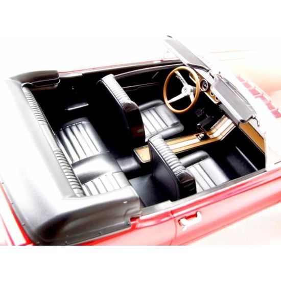 Ford Mustang Convertible Rojo 1966 1:18 – Clásico a escala de Nore
