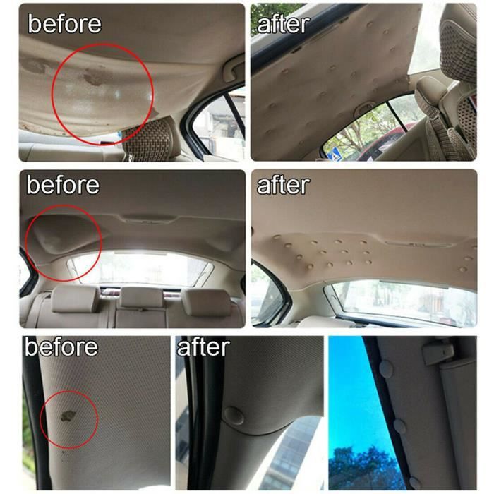 Kit 100 Rivets Réparation Toit Voiture + Tournevis & Ruban – Solution Économique Et Facile Pour Toit Affaissé
