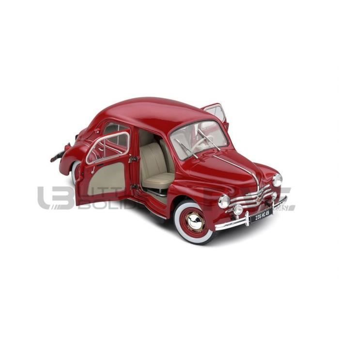 Voiture Miniature de Collection SOLIDO RENAULT 4CV Rouge 1956 Cdiscount Jeux Jouets