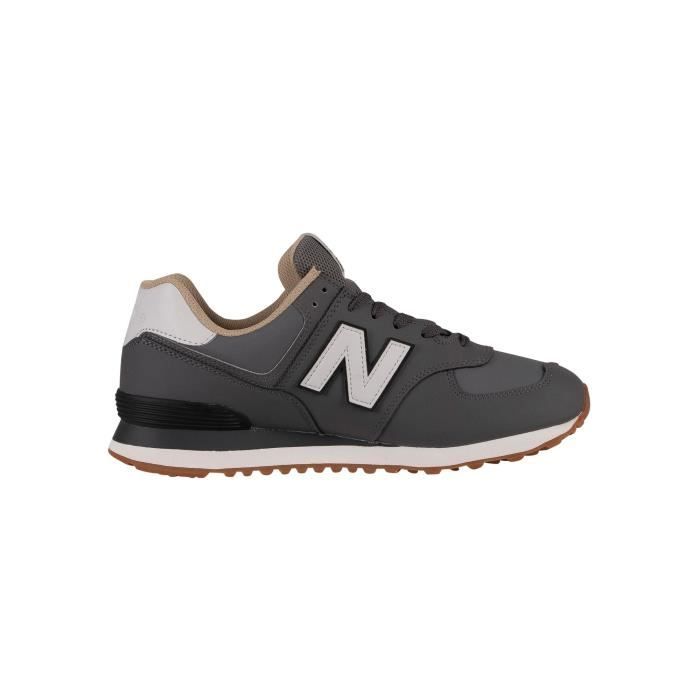 New balance leather trainers online