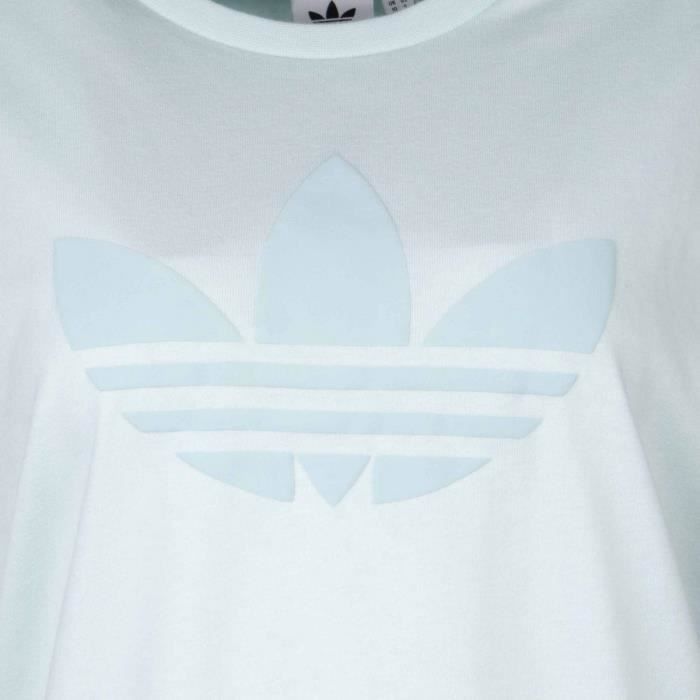 Tee shirt sale adidas femme vert
