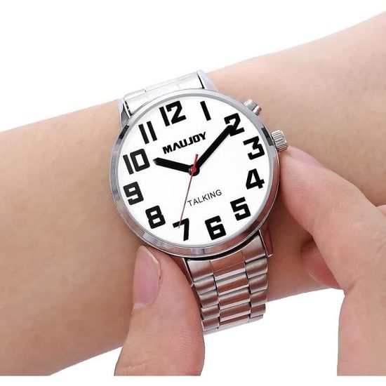 Montre parlante pour personne discount âgée