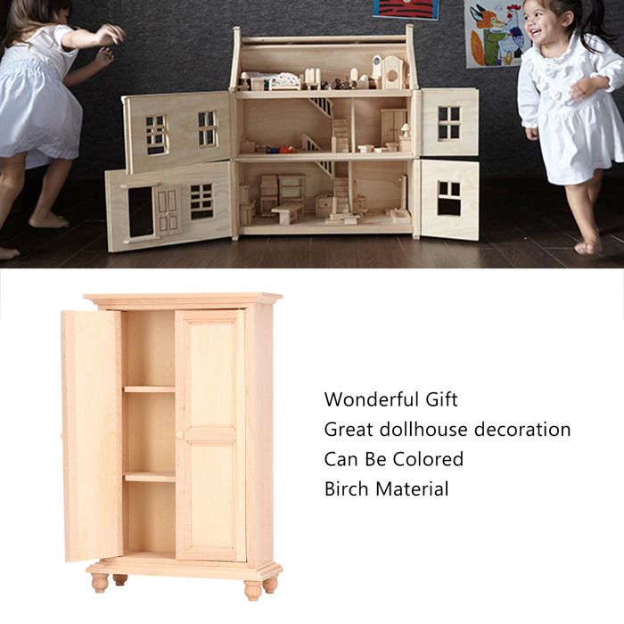1/12 Échelle de Miniature Meuble de Maison de Poupée, Modèle d'Échelle en Bois pour Bibliothèque
