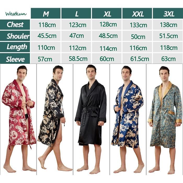 Peignoir japonais store homme