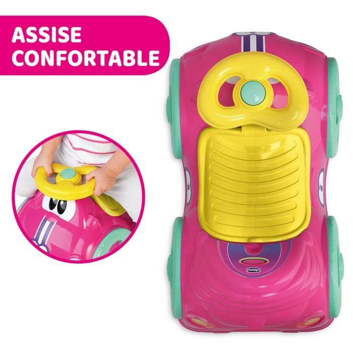 Porteur 360 Girl Voiture Rose CHICCO Cdiscount Jeux Jouets