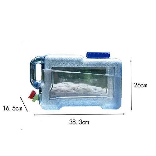 Jerricane Eau 20L Avec Robinet - Bidon Camping Sans BPA Pour Extérieur