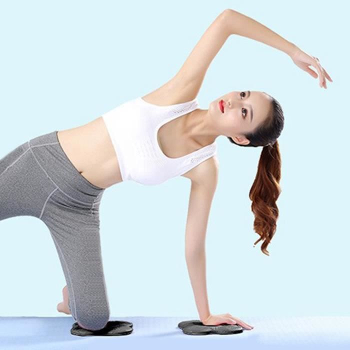 2 pièces Yoga Genou Pad Coussin-Exercice Genou Pad-Éliminer La Douleur Au  Cours de Yoga ou Exercice-Rembourrage Noir - Cdiscount Sport