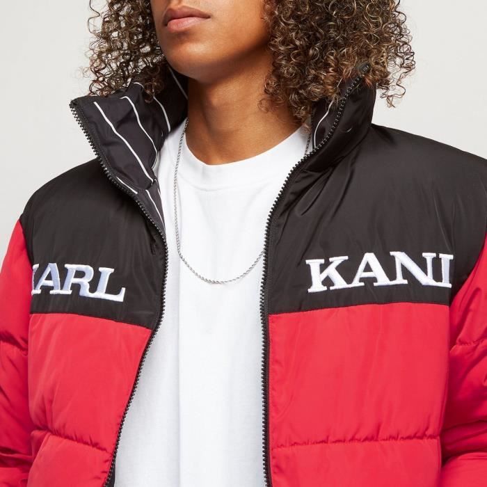 Doudoune Karl Kani Retro Block Reversible Puffer Jacket 6076823 Multicolore Cdiscount Pret a Porter