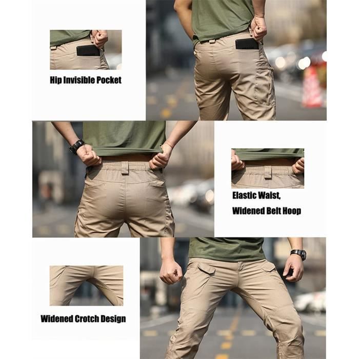 Pantalon cargo online homme marron