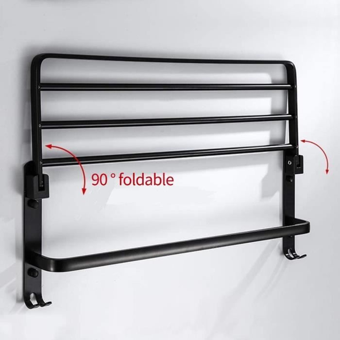 Porte-serviettes Mural En Acier Inoxydable Tofficu - Design Moderne Pour Salle De Bain, Bar Ou Maison - 10