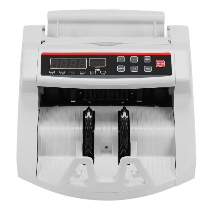 Compteur De Billets Portable Détecteur Faux - Compteuse 600 Billets/min Écran LED