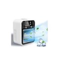 Mini Climatiseur Rechargeable Évaporatif - 2 vitesses 2 brumisations affichage - Voiture chambre bureau camping