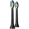 Philips Sonicare HX6062/13 Têtes de brosse à dents électrique 2 pc(s) noir | ACCESSOIRES BEAUTE - BIEN-ETRE - PIECES BEAUTE --0