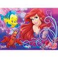 Puzzle enfant Disney Princesses - Jolie petite sirène Ariel - Nathan - 60 pièces + trieur - A partir de 6 ans-0