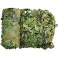 Filet de Camouflage, Filet d'ombrage pour la Chasse au Camping, Convient aux Parasols Extérieurs à la Verdure en Montagne et à la-0