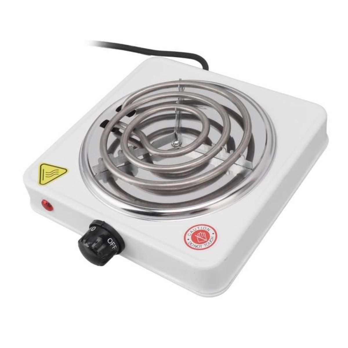 Réchaud électrique Severin 1500W - Plaque Ø18 Cm à Thermostat Réglable - Modèle RE-8944