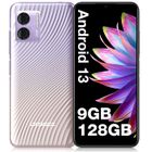 Telephone portable DOOGEE N50S Smartphone pas cher - 9Go Ram 128Go - 6.52 pouce HD+ 4200mAh - Android 13 déblocage du visage - Rose