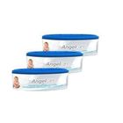 Recharges poubelle - ANGEL CARE - pour poubelles à couches - Blanc - Bébé - Mixte