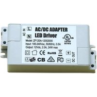 Transformateur à LED Alimentation à LED - 24W, 12V DC, 2A - Tension constante pour les bandes lumineuses LED et ampoules à LED G4, M