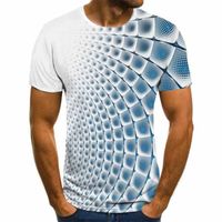 Tee shirts hommes,Nouvelle lettre à manches courtes T-Shirts 3D impression Hip Hop mode hommes-femmes T-Shirts d'été vêtements déco