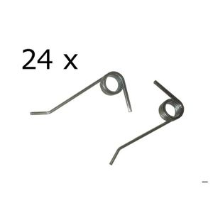 Lot De 10 Ressorts Scarificateur Acier Inox 304 - Compatible Suffolk Punch, Atco, Qualcast - Diamètre Fil 1.2 Mm