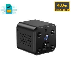 CAMÉRA IP Caméra 4G L13A-4MP-Mini caméra 4G EpiCard 4MP intégrée, batterie 2100mAh, enregistrement vidéo IP, vision no
