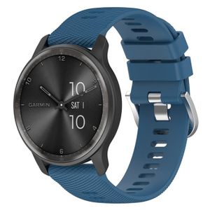 BRACELET DE MONTRE Bracelet de montre 20MM (bleu profond) pour Garmin