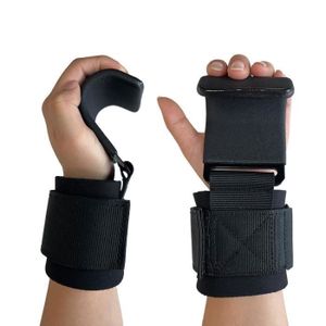 Crochets Poignets Musculation FDEETY - Supports Haltérophilie Avec Rembourrage Néoprène Pour Gym Et CrossFit