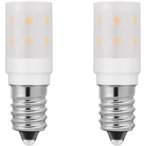 Bonlux Ampoules 12 V LED E14 Ampoule pour Lampe de Sel, Ampoules T22  Bougeoirs E14 Vintage Lumière Numérique Blanc Chaud 2700K 2W pour