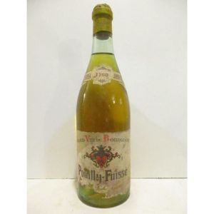 VIN BLANC pouilly-fuissé xxx blanc 1960 - bourgogne