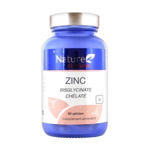 COMPLÉMENT EN MINÉRAUX Pharm Nature Micronutrition Zinc Bisglycinate Chél