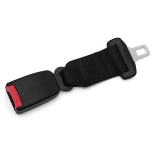 Prolongateur de ceinture de sécurité 2 packs, rallonges de ceinture de  sécurité de voiture, boucle de ceinture de sécurité A