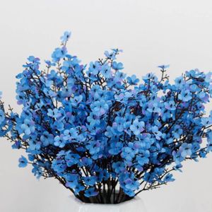 FLEUR ARTIFICIELLE bleu - Fleurs artificielles en fleurs de cerisier 