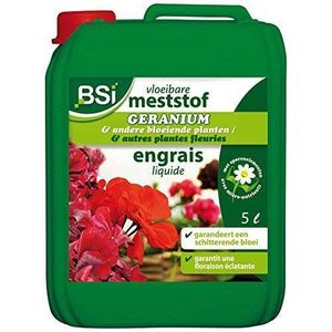 ENGRAIS BSI Engrais pour Géranium/Plante Fleurie 5 L…