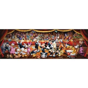 PUZZLE Puzzle Adulte Panorama : Mickey Chef D Orchestre -