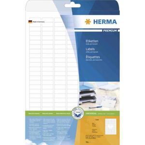 Lot De 10 Feuilles Autocollantes A6, 40 étiquettes Par Feuille, 104x148mm, Papier Blanc, Prêtes à L'emploi