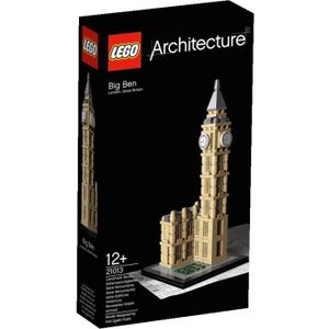 KIT MODÉLISME LEGO® Architecture - Big Ben - 346 pièces - Mixte - A partir de 12 ans