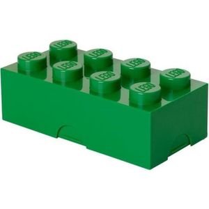 ASSEMBLAGE CONSTRUCTION Boîte à gouter LEGO - 40231734 - Empilable - Vert