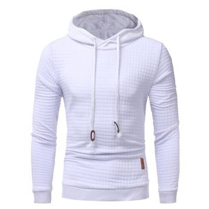 sweat capuche homme uni pas cher