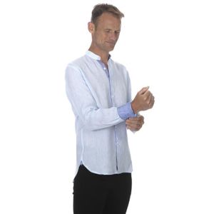 Matchesfashion Homme Vêtements Chemises Manches longues 120% Lino Chemise manches longues en lin 